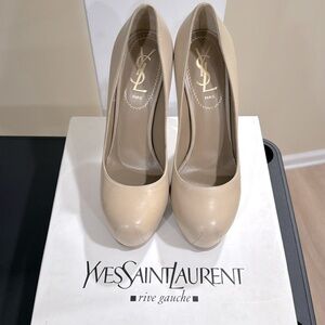 YSL Beige Pumps